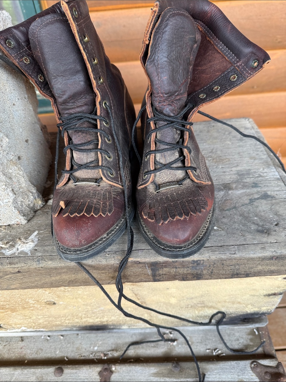 Nice new pair of double H boots